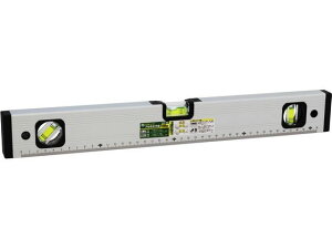 【お取り寄せ】新潟精機 アルミ水平器 マグネット付 450mm ALM-450 水準器 水平器 レベル 測量 作業