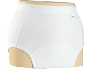 【お取り寄せ】エンゼル ソフト防水パンツ(男女共用) ホワイト LL 3076 肌着 自立支援衣料 ウエア シューズ 看護 医療