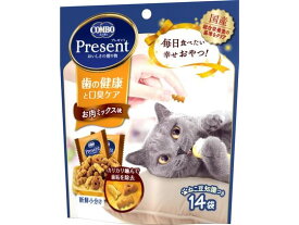 【お取り寄せ】日本ペットフード コンボプレゼント猫おやつ歯口臭お肉味42g おやつ 猫 ペット キャット