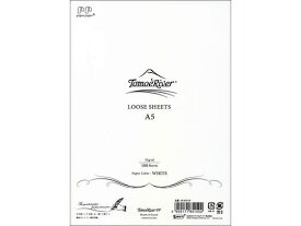 【お取り寄せ】SAKAEテクニカル トモエリバーFP ルーズシート 52g A5 ホワイト 100枚 事務用ペーパー ノート