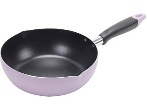 【お取り寄せ】パール金属 ふっ素加工IH対応目盛料理フライパン22cmラベンダー フライパン 炒め鍋 厨房 キッチン テーブル