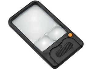 【お取り寄せ】新潟精機 LEDライトルーペ カードタイプ LL-357 拡大鏡 スコープ 光学測定機器 精密測定機器 生産加工 作業 工具