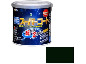 【お取り寄せ】アサヒペン 水性スーパーコート 0.7L Aグリーン