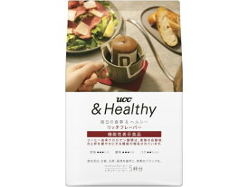 UCC &Healthy リッチフレーバー ワンドリップコーヒー 5P ドリップコーヒー 一杯取り レギュラーコーヒー