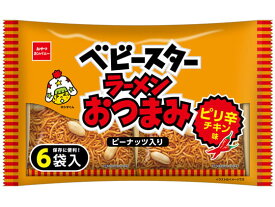 おやつカンパニー ベビースターラーメンおつまみ ピリ辛チキン味6袋 スナック菓子 お菓子