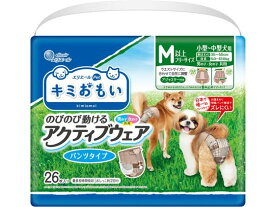 【お取り寄せ】大王製紙 キミおもい アクティブウェア M-L 26枚 オムツ 犬用 ドッグ ペット トイレ