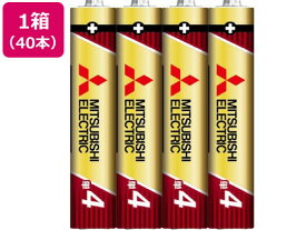 三菱電機 アルカリ乾電池 単4形 40本 LR03GR 4S アルカリ乾電池 単4 アルカリ電池 充電池 家電