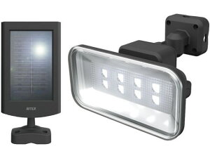 【お取り寄せ】ムサシ 5Wワイドフリーアーム式LEDソーラーセンサーライト S-50L センサーライト 照明器具 ランプ