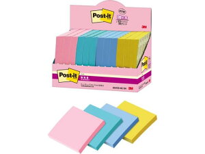 3M ポスト・イット 強粘着ノート マルチカラー3 12冊 6541SS-MC-3N