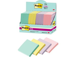 3M ポスト・イット 強粘着ノート マルチカラー5 12冊 6541SS-MC-5N 大 ノートタイプ 強粘着タイプふせん インデックス メモ