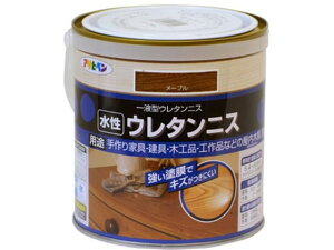 【お取り寄せ】アサヒペン 水性ウレタンニス 0.7L メープル