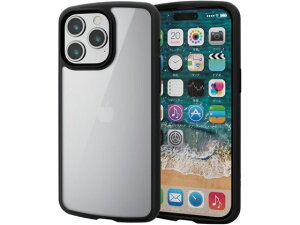 y񂹁zGR iPhone15ProMax TOUGH SLIM LITE t[J[ ubN X}[gtH gїpANZT[ X}[gtH gѓdb FAX Ɠd
