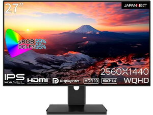 y񂹁zJAPANNEXT tfBXvC 27^ WQHD JN-27i4FLQR fBXvC j^[{ fCXvC p\R Ɠd