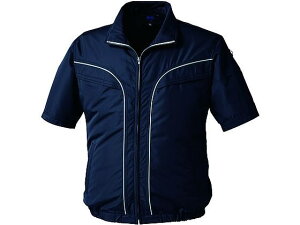 【お取り寄せ】アルト 空調服セット 半袖ブルゾン ネイビーL PFSKU92220-N80