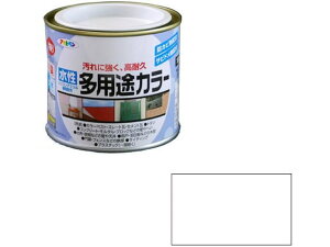 【お取り寄せ】アサヒペン 水性多用途カラー 1/5L 白