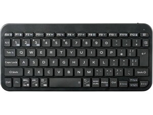 【お取り寄せ】エレコム Bluetooth薄型ミニキーボード TK-TM10BPBK