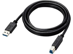 �y�����񂹁z�G���R�� USB3.0�P�[�u�� 2m A-B �u���b�N USB3-AB20BK�^ID USB�P�[�u�� A to B �P�[�u�� �d���^�b�v �z���p�[�c �Ɠd