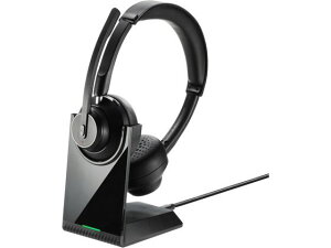 �y�����񂹁z�T�����T�v���C Bluetooth�X�e���I�w�b�h�Z�b�g MM-BTSH70BK �w�b�h�Z�b�g �ʘb�p�C���z�� PC���Ӌ@�� �p�\�R�� �Ɠd