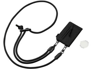 【お取り寄せ】エレコム スマホ ショルダー カジュアル 丸ひも ブラック P-STSDCDR06BK スマートフォン 携帯用アクセサリー スマートフォン 携帯電話 FAX 家電