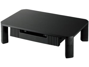 【お取り寄せ】エレコム モニター台 机上台 〜32インチ ブラック PCA-DPSP4830BK