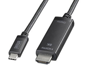 y񂹁zTTvC TYPE C-HDMIϊP[u 2m KC-ALCHD8K20 fBXvCP[u z