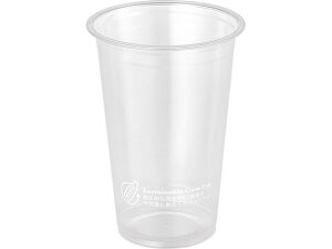 サンナップ サステナブルクリアーカップ 510mL 50個入 C92-5150SL クリアカップ 使いきり 使い捨て 食器 使いきり食器 キッチン テーブル