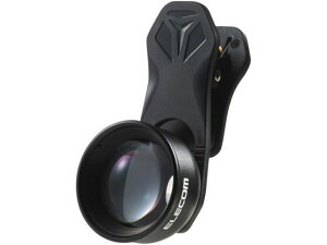 【お取り寄せ】エレコム スマホ 望遠レンズ 2倍 高画質 ブラック P-SLZ2XBK スマートフォン 携帯用アクセサリー スマートフォン 携帯電話 FAX 家電