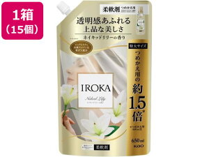 KAO IROKA lCLbh[ XpEg 650mL×15