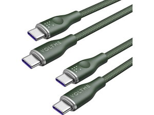 �y�����񂹁zVOLTME �[�d�P�[�u�� ���O�V���[�Y E�}�[�J�[ �O���[�� C2168 USB�P�[�u�� C to �P�[�u�� �d���^�b�v �z���p�[�c �Ɠd