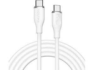 �y�����񂹁zVOLTME �[�d�P�[�u�� ���X�V���[�Y �z���C�g C2135 USB�P�[�u�� C to �P�[�u�� �d���^�b�v �z���p�[�c �Ɠd