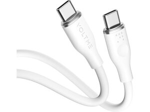 �y�����񂹁zVOLTME �[�d�P�[�u�� ���X�V���[�Y �z���C�g C2130 USB�P�[�u�� C to �P�[�u�� �d���^�b�v �z���p�[�c �Ɠd