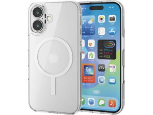 �y�����񂹁z�G���R�� iPhone16�P�[�X �n�C�u���b�h �z���C�g PM-A24AMAG02WH �X�}�[�g�t�H���p�P�[�X �J�o�[ �X�}�[�g�t�H���֘A�i �X�}�z �^�u���b�g�֘A�i