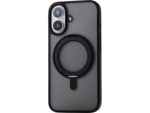 �y�����񂹁z�G���R�� iPhone16�P�[�X �X�^���h�@�\ �u���b�N PM-A24AMAGSTBK �X�}�[�g�t�H���p�P�[�X �J�o�[ �X�}�[�g�t�H���֘A�i �X�}�z �^�u���b�g�֘A�i