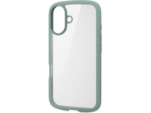 �y�����񂹁z�G���R�� iPhone16�P�[�X �Ռ��z�� �O���[�� PM-A24ATSLFCGN �X�}�[�g�t�H���p�P�[�X �J�o�[ �X�}�[�g�t�H���֘A�i �X�}�z �^�u���b�g�֘A�i