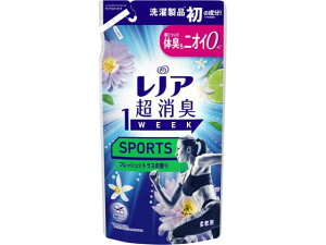 P&G レノア超消臭1week SPORTS フレッシュシトラス 詰替 340mL 柔軟剤 衣料用洗剤 洗剤 掃除 清掃