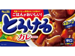 エスビー食品 とろけるカレー 辛口 144g