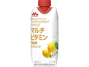 森永乳業 森永サプリメントウォーター マルチビタミン 香るレモン水 330mL