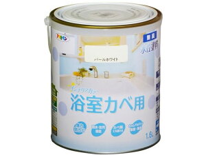 【お取り寄せ】アサヒペン New水性インテリア浴室カベ 1.6L パールホワイト