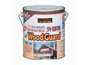 【お取り寄せ】アサヒペン ウッドガード 外部用 1.6L ダークオーク 08