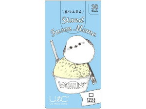 【お取り寄せ】ヒサゴ 立つふせん アイス屋のシマエナガ フリースペース UTN334