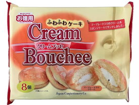 ジェーシーシー まんぷくクラブ クリームブッセ 8個 デザート菓子 お菓子