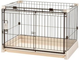 【お取り寄せ】リッチェル もっとお掃除簡単 ペットサークル 90-60 アイボリー