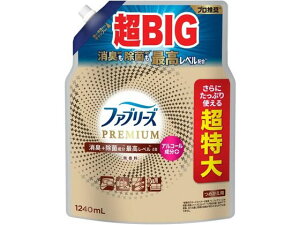 P&G ファブリーズ プレミアム 無香料 替 1240mL