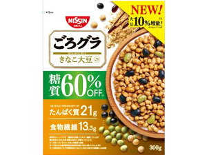 日清シスコ ごろグラ 糖質60%オフ きなこ大豆