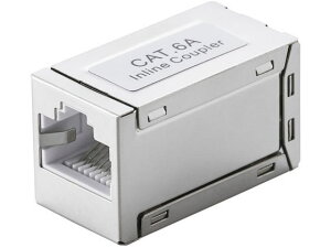 y񂹁zGR LANP[u RlN^ Cat6A Vo[ LD-RJ45S6ASV