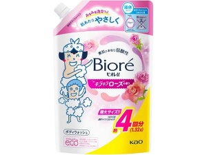 KAO ビオレu キラキラローズの香りつめかえ1.32L