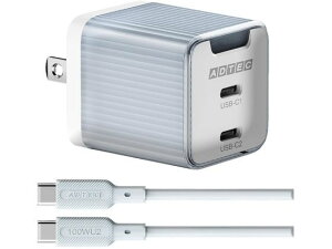 AhebN PDΉ AC[d GaN USB TypeC 2|[g P[ut