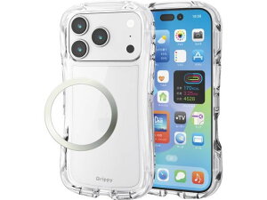 y񂹁zGR iPhone17Pro P[X Grippy I[NA PM-A25CGRPACR