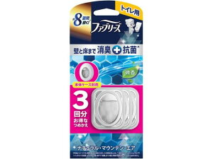 P&G ファブリーズ トイレ用消臭剤+抗菌 ナチュラルマウンテンエア微香替3P