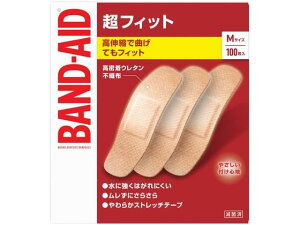 訳あり)バンドエイド 超フィット Mサイズ 100枚